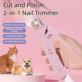2 In 1 Pet Nail Clippers With Led Light Dog Cat Special Blood Line Scissors Multifunction Animals Paw Nail Trimmer Pet Supplies The Hippie Vibe Shop
