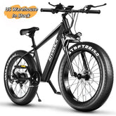 Professional Electric Bike For Adults, 26 X 4.0 Inches Fat Tire Electric Mountain Bicycle, 1000W Motor 48V 15Ah Ebike For Trail Riding, Excursion And Commute, UL And GCC Certified The Hippie Vibe Shop