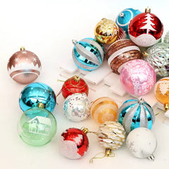 Christmas ball, bright ball, 6cm24, Christmas decorations, Christmas tree, Christmas tree decoration global warehouse