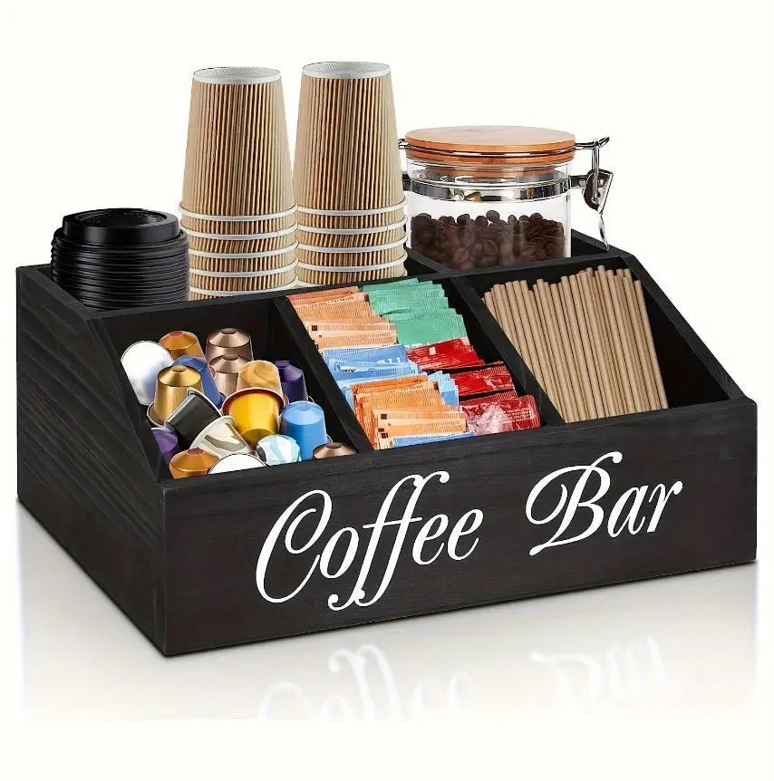 Wooden Coffee Capsule Organizer, Suitable For Coffee Shops, Kitchens, And Offices null