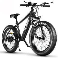 Professional Electric Bike For Adults, 26 X 4.0 Inches Fat Tire Electric Mountain Bicycle, 1000W Motor 48V 15Ah Ebike For Trail Riding, Excursion And Commute, UL And GCC Certified The Hippie Vibe Shop
