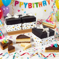 10 Pack Black White Gift Boxes DC-Funny Candle Co