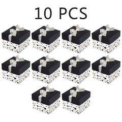 10 Pack Black White Gift Boxes DC-Funny Candle Co