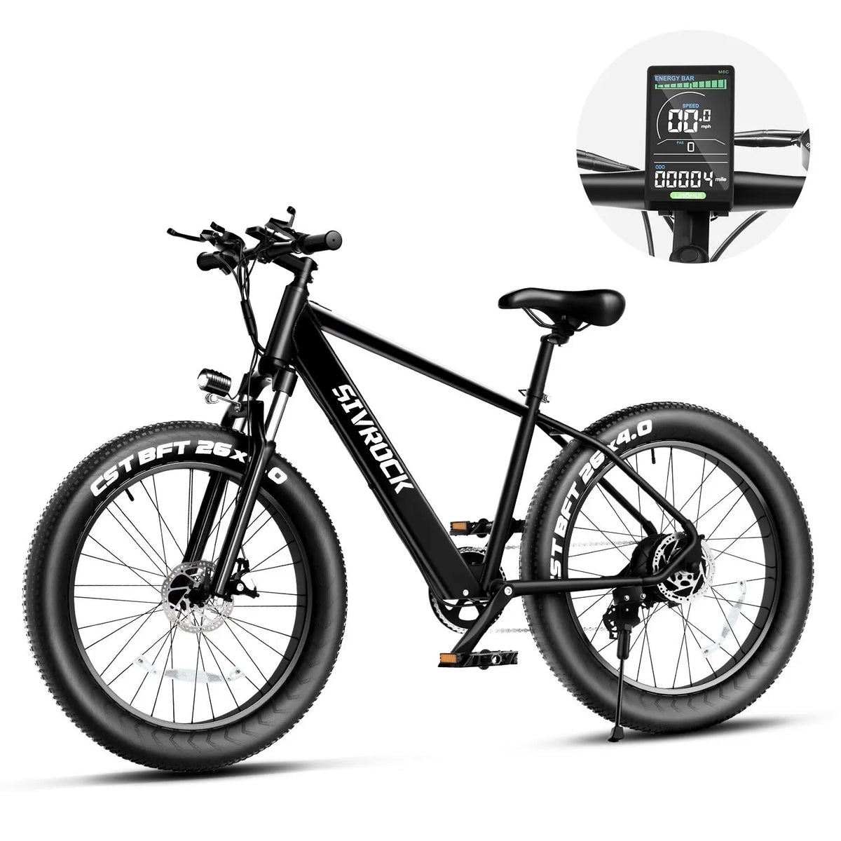 Professional Electric Bike For Adults, 26 X 4.0 Inches Fat Tire Electric Mountain Bicycle, 1000W Motor 48V 15Ah Ebike For Trail Riding, Excursion And Commute, UL And GCC Certified The Hippie Vibe Shop