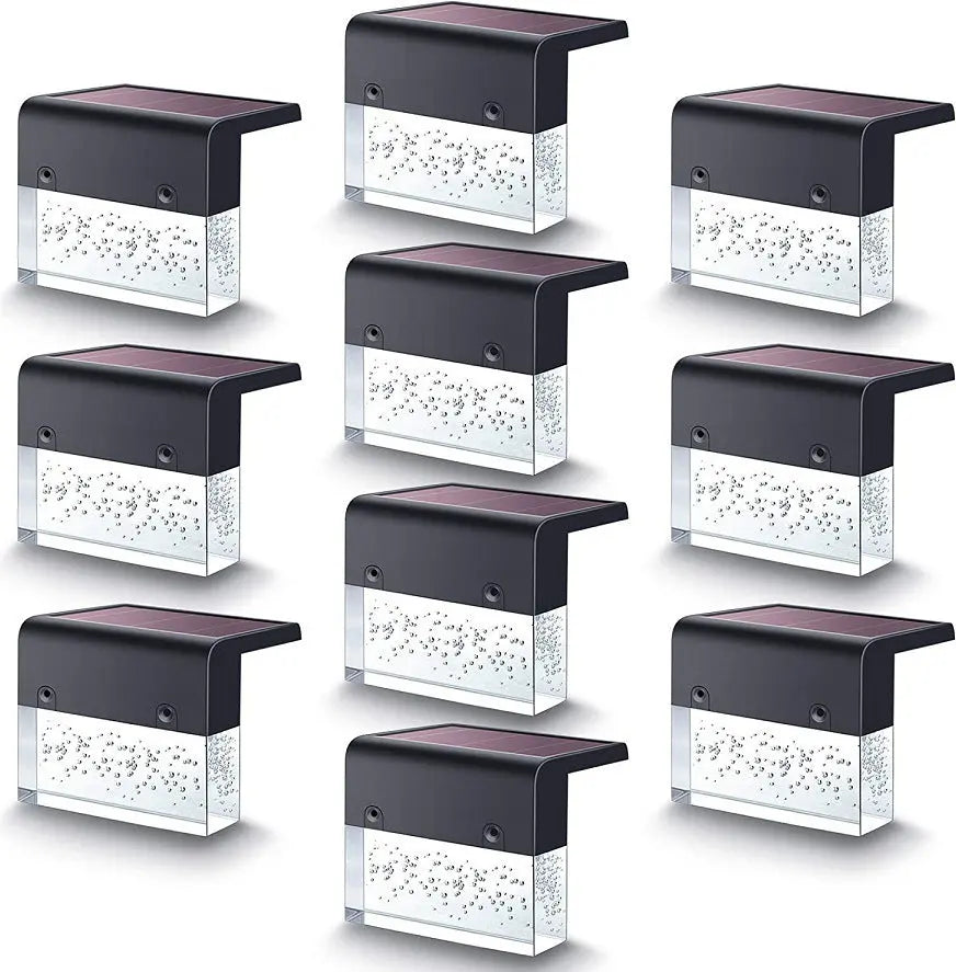 Waterproof New RGB LED Solar Light Step Fence Light The Hippie Vibe Shop