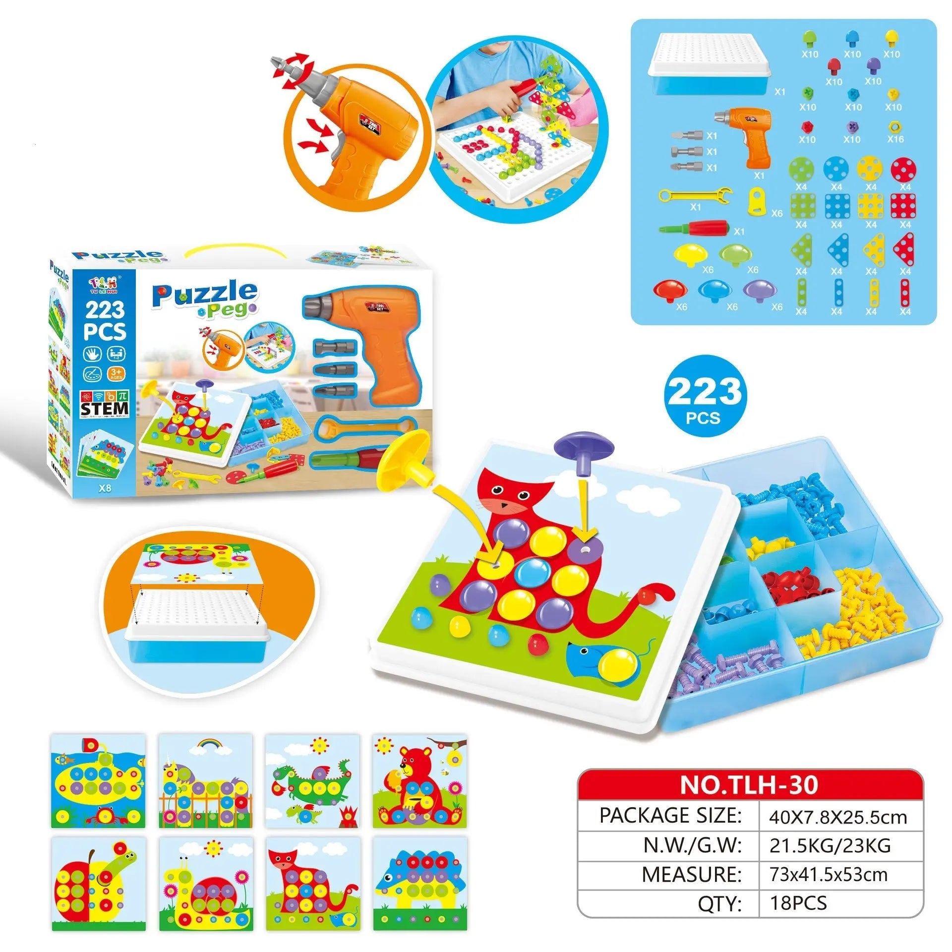 Creative Building Kits Educational Blocks Sets DC-Funny Candle Co