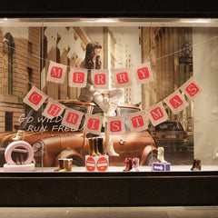 Merry Christmas Sackcloth Flag Christmas Banner Christmas Banner Decoration global warehouse