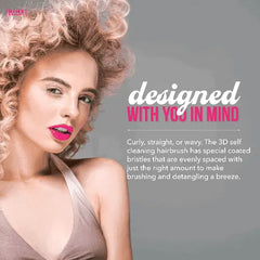 3D Self-cleaning Deluxe Hair Brush by BimeBeauty DC-MASAMI