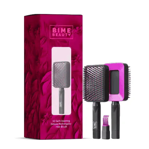 3D Self-cleaning Deluxe Hair Brush by BimeBeauty DC-MASAMI