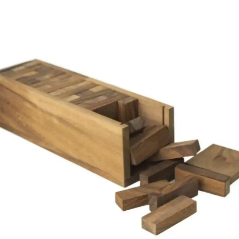 Wooden Building Blocks - Fun Toys For Family Games, Board Games, Parties And Family Reunions DC-Funny Candle Co