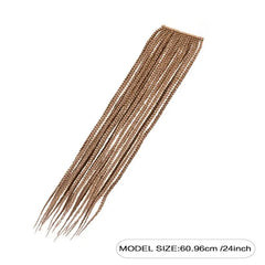 3S THREE STRAND Crochet Hair Extensions Soft Synthetic Braiding Hair-Only Self Pickup DC-Funny Candle Co