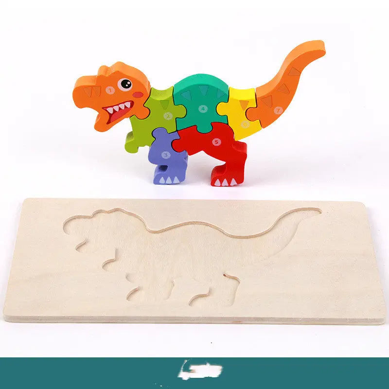Montessori toys | Children's Educational Toys Wooden Three-dimensional DC-Funny Candle Co