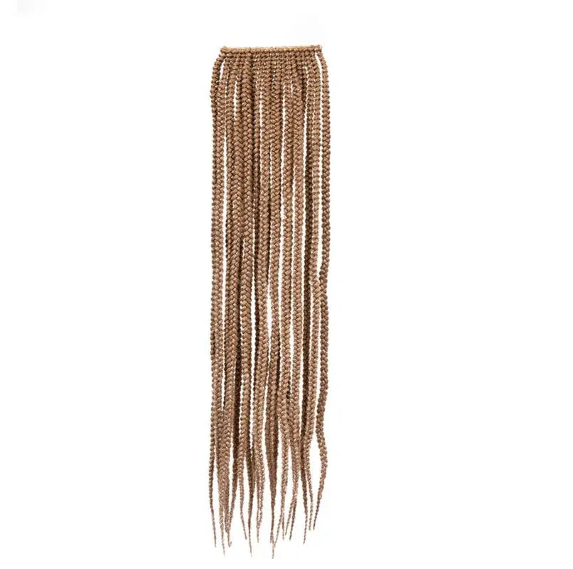 3S THREE STRAND Crochet Hair Extensions Soft Synthetic Braiding Hair-Only Self Pickup DC-Funny Candle Co