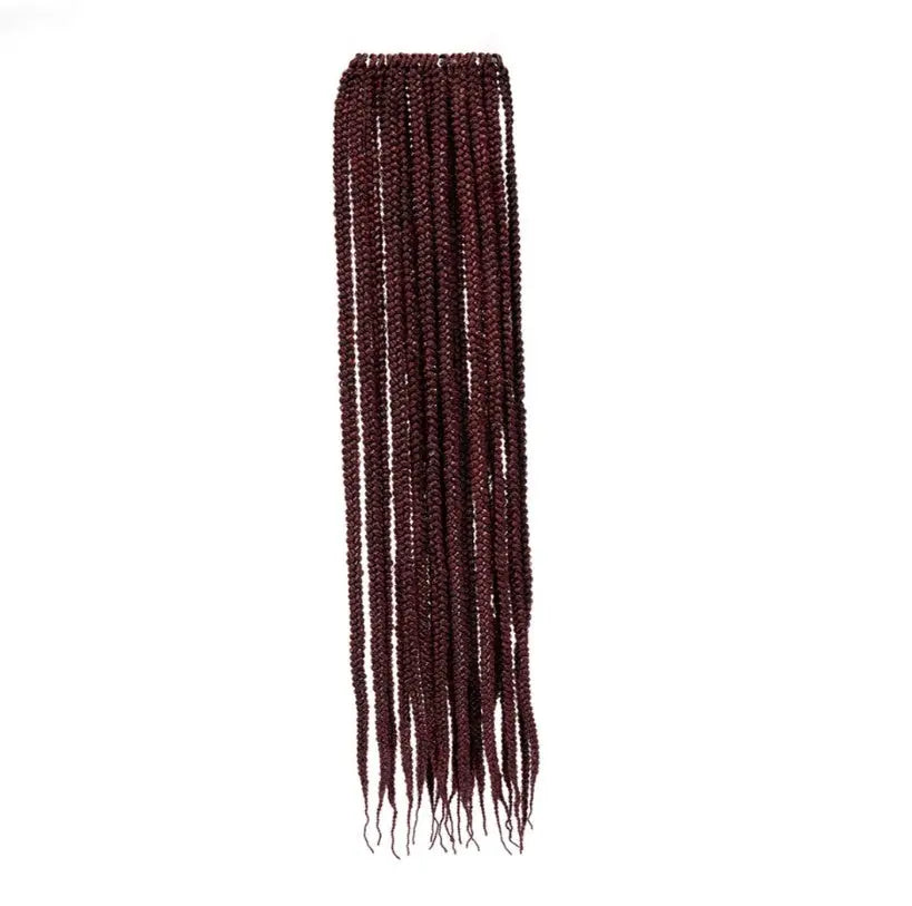 3S THREE STRAND Crochet Hair Extensions Soft Synthetic Braiding Hair-Only Self Pickup DC-Funny Candle Co