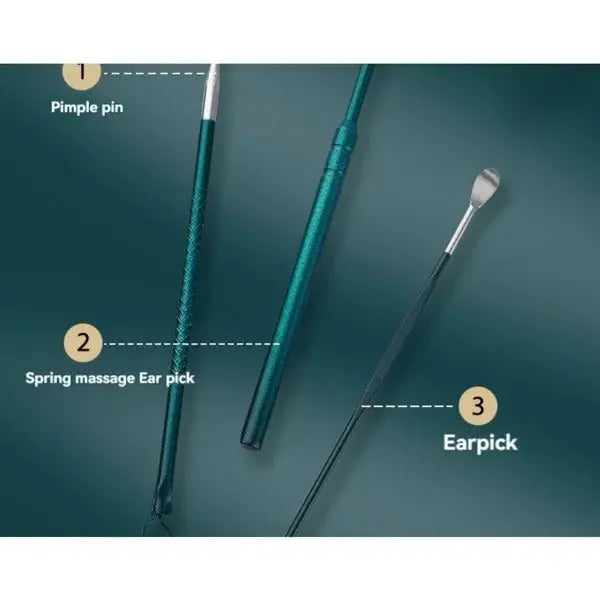 12-Piece Stainless Steel Nail Care Kit DC-Funny Candle Co