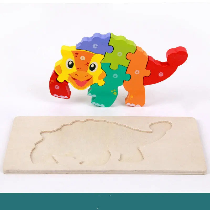 Montessori toys | Children's Educational Toys Wooden Three-dimensional DC-Funny Candle Co