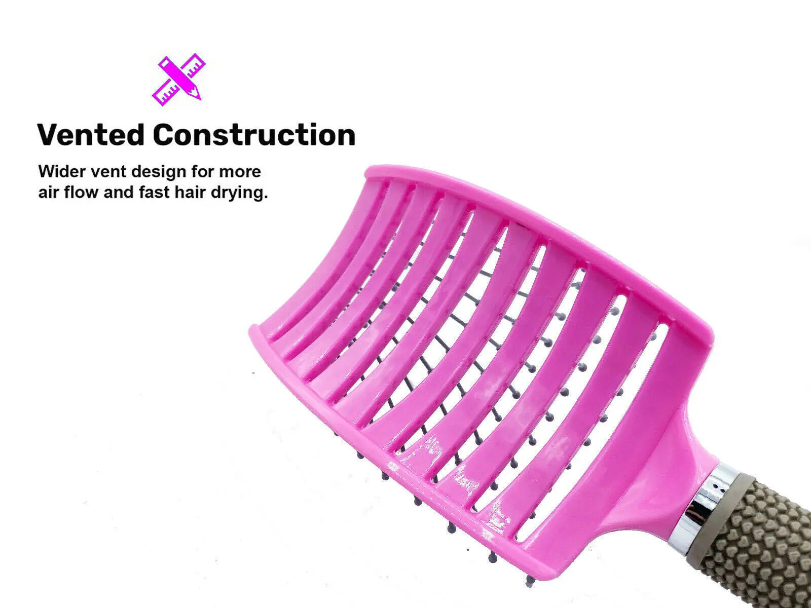 Anti-Static Hair Brush Styling Tool DC-Funny Candle Co