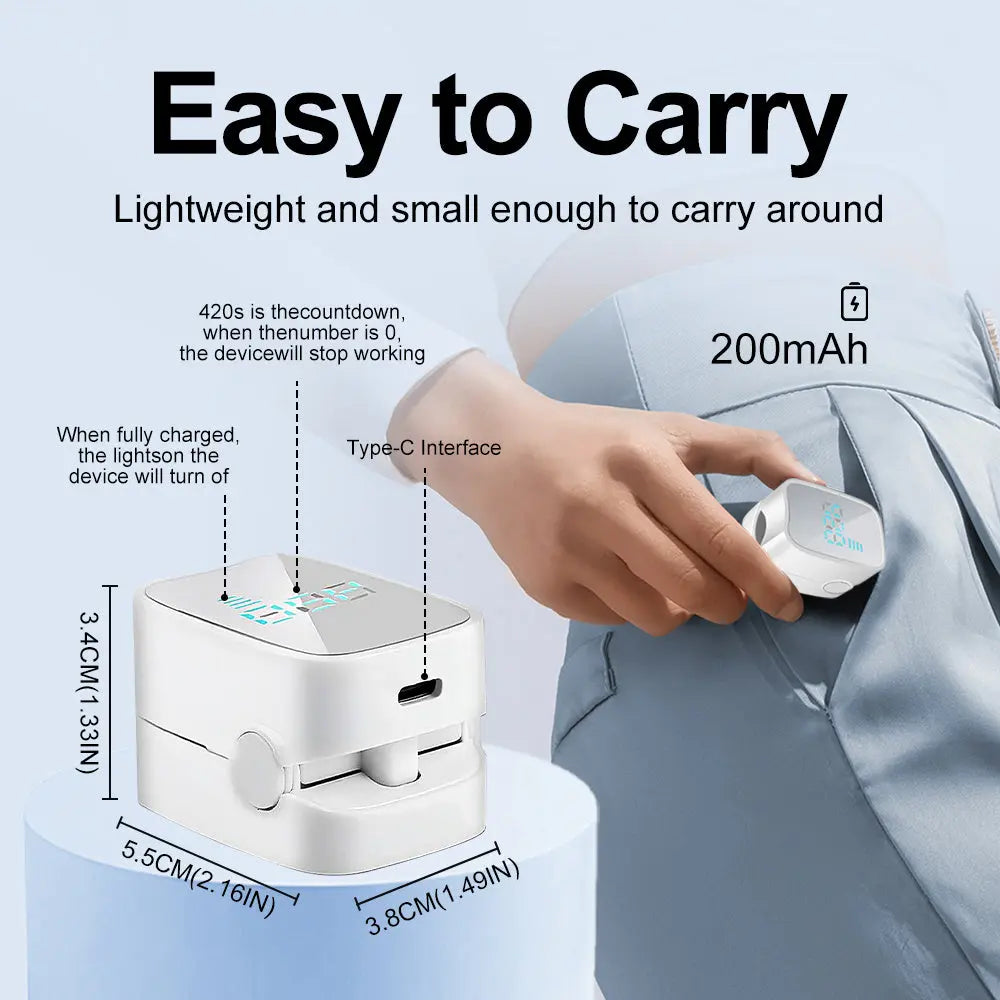 LED Nail Treatment, Nail Fungus Treatment Device DC-Funny Candle Co