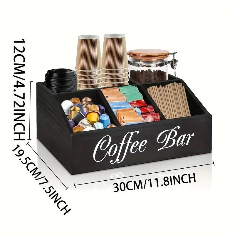 Wooden Coffee Capsule Organizer, Suitable For Coffee Shops, Kitchens, And Offices null