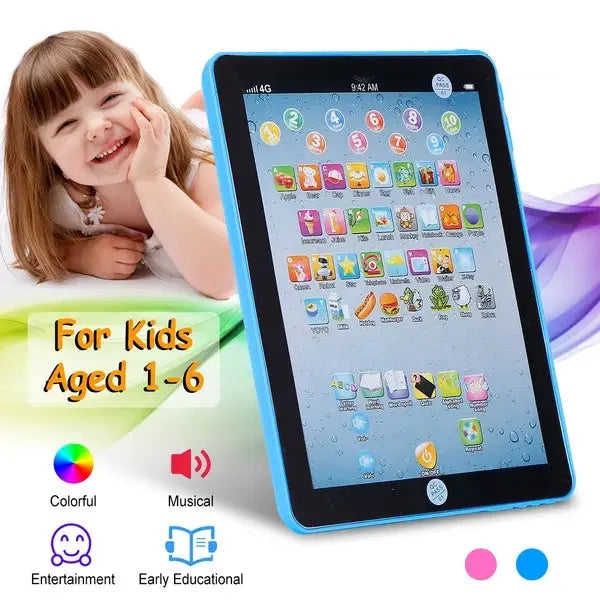 Baby Learning Tablet Educational Mini Pads Toys Touch Learn Toddler DC-Funny Candle Co
