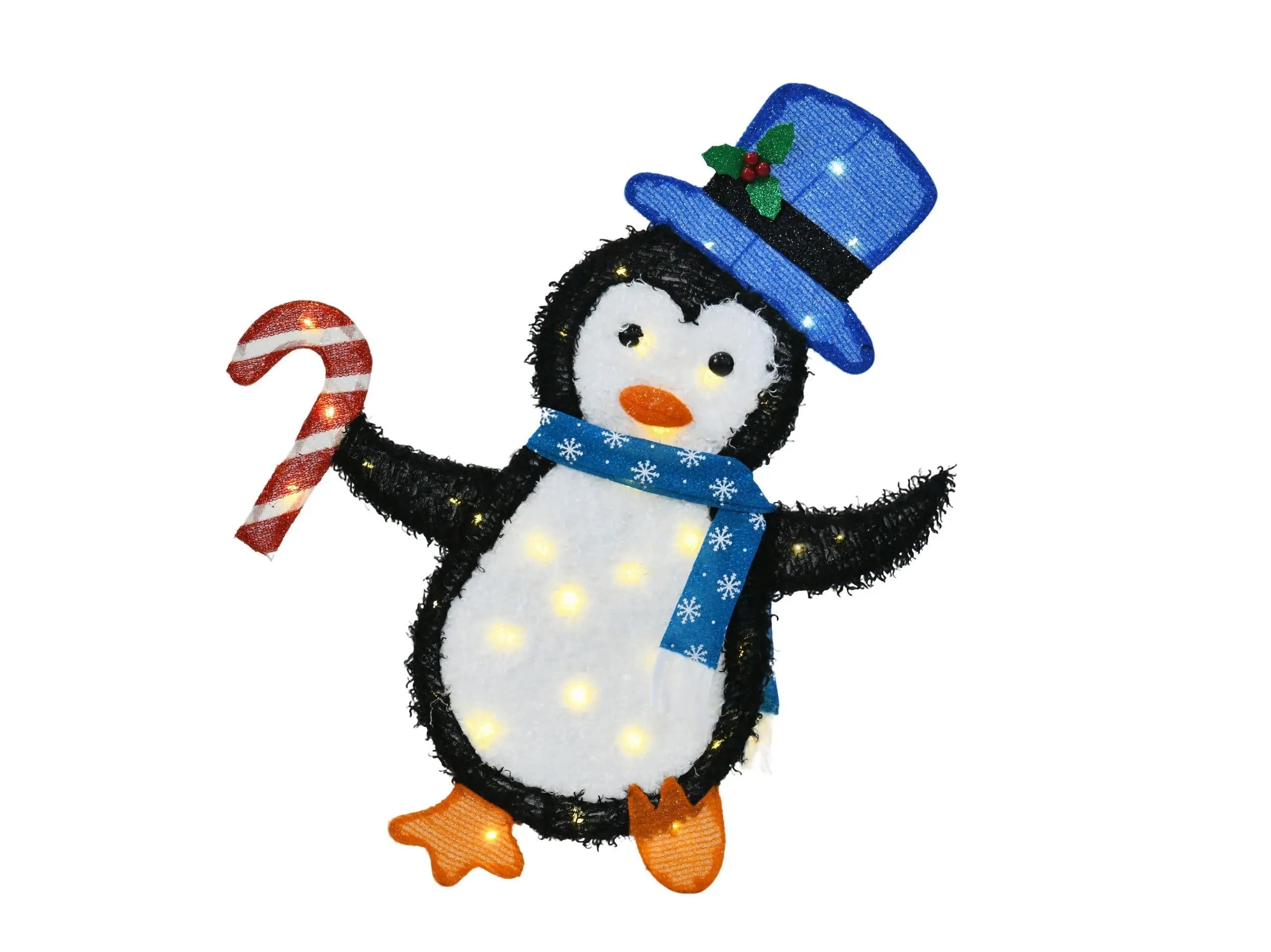 Heart-Shaped Penguin Lights - Festive Ambiance Lights For Christmas Parties And Holiday Home Decor DC-Funny Candle Co