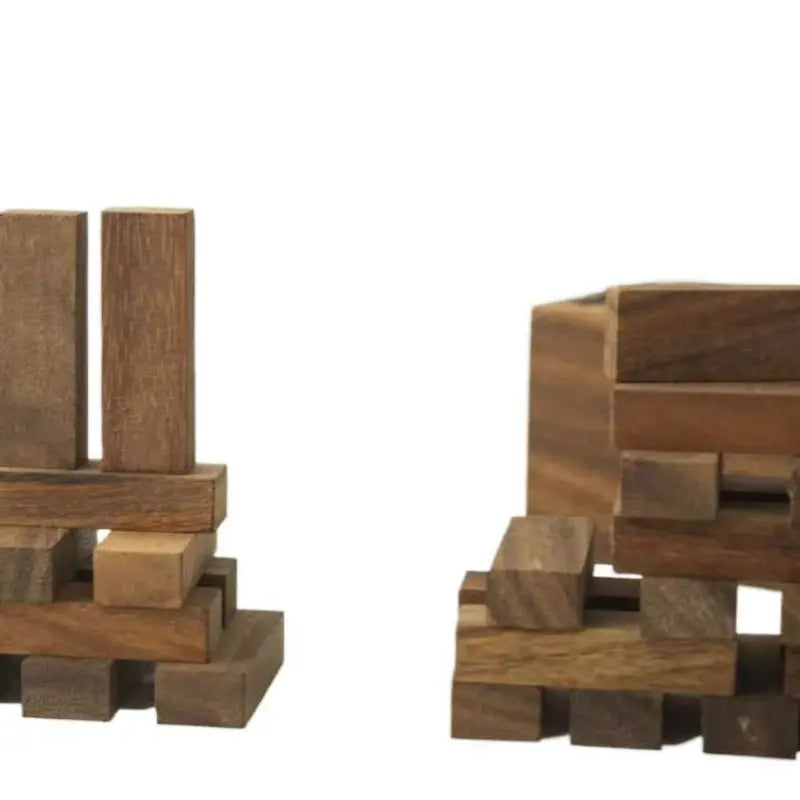 Wooden Building Blocks - Fun Toys For Family Games, Board Games, Parties And Family Reunions DC-Funny Candle Co