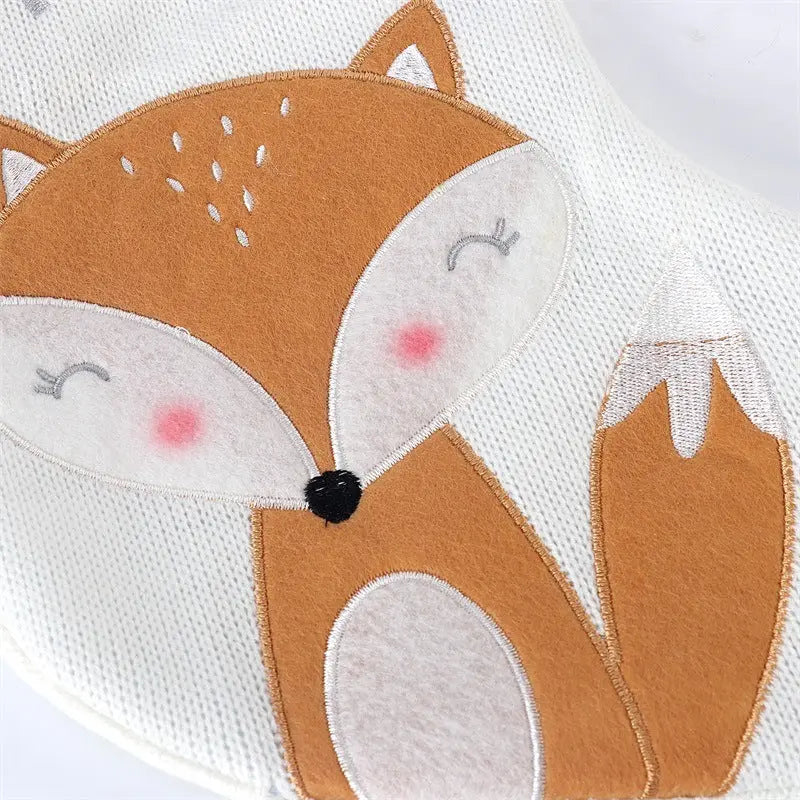 Christmas Fox Wool Gift Christmas Stockings global warehouse