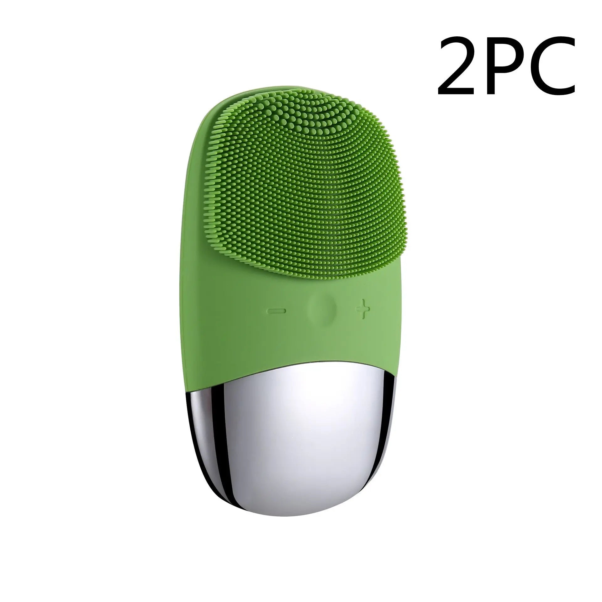 Mini Silicone Electric Face Cleansing Brush Electric Facial Cleanser Facial Cleansing Brush Skin Massager Skin Care Tools DC-Funny Candle Co